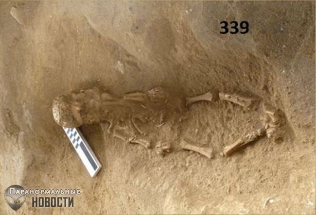Археологов шокировало древнее захоронение детей в шлемах из человеческих черепов