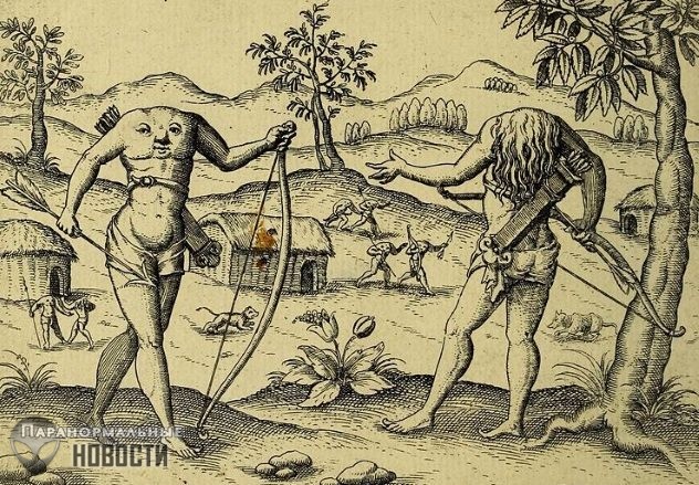 Люди с собачьими головами и с огромными ушами: Причудливые народы из прошлых веков