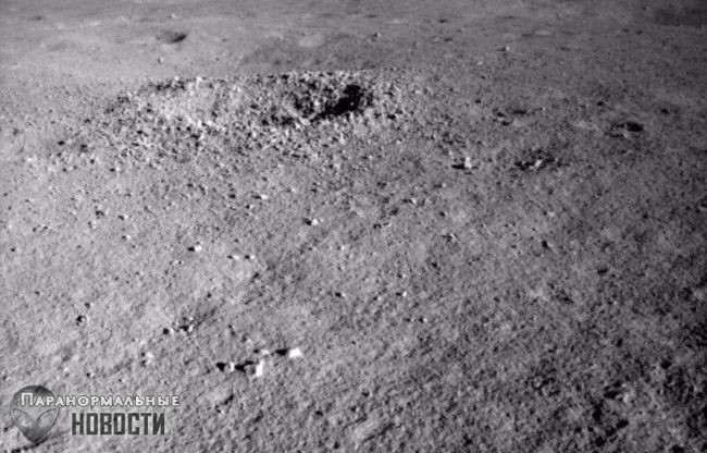 Китайский луноход обнаружил на Луне непонятное гелеобразное вещество