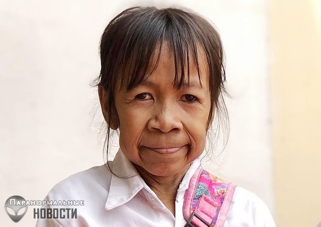 Этой жительнице Камбоджи на самом деле всего 10 лет, но все зовут ее бабулей